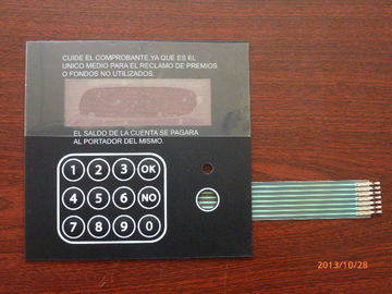 Professional Flexible Waterproof Membrane Switch Panel For Computer Keyboard