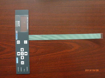 Moisture Proof PET LED Membrane Switch Flexible With Clear Window , 250V DC