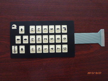 Multi Touch Push Button Led Membrane Switch Keypad With Backlight