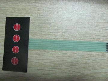 4 Key Silicone Rubber Membrane Switch Customizable Keypad With Stock Design