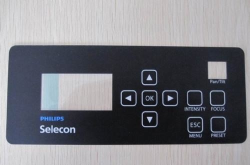 Thin Film Membrane Switch Keyboard For Medical Equipment SGS Approval