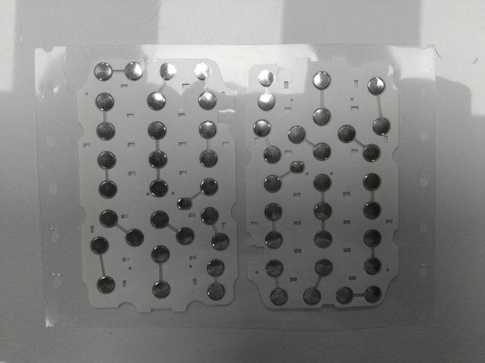 OEM / ODM Flexible Tactile Membrane Switch Dome Array With Silk Screen Printing