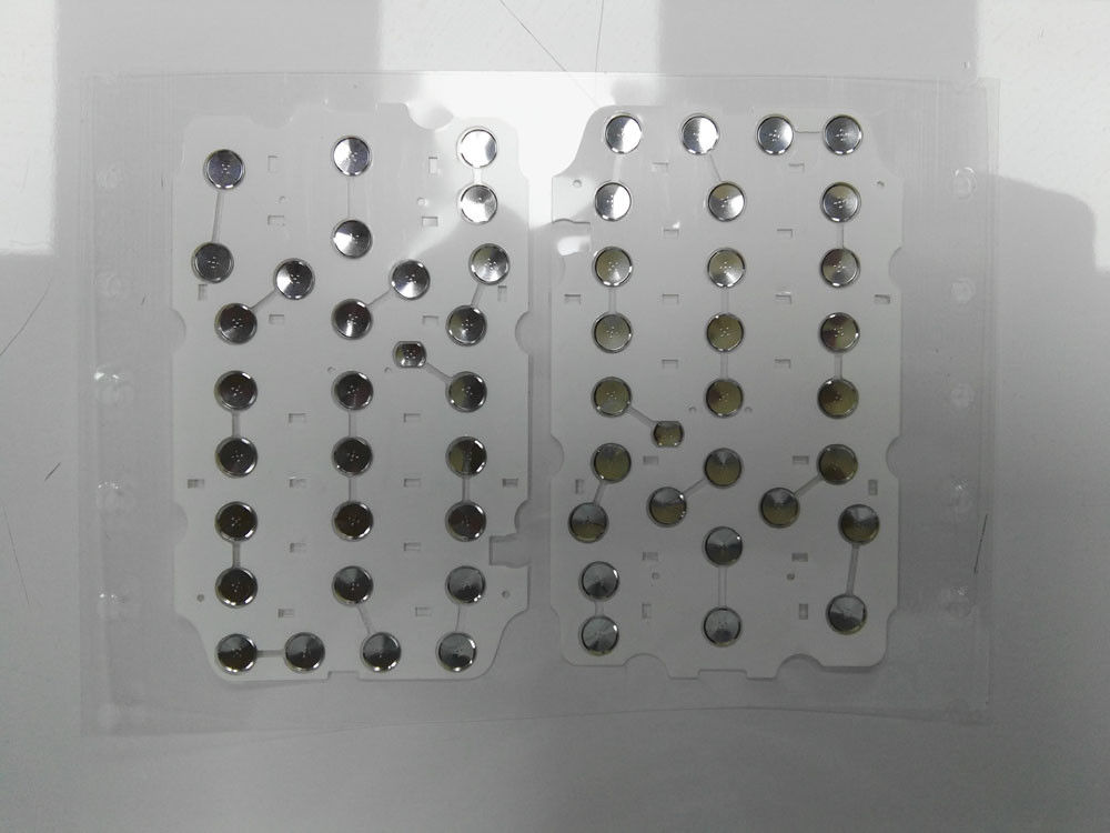 OEM / ODM Flexible Tactile Membrane Switch Dome Array With Silk Screen Printing