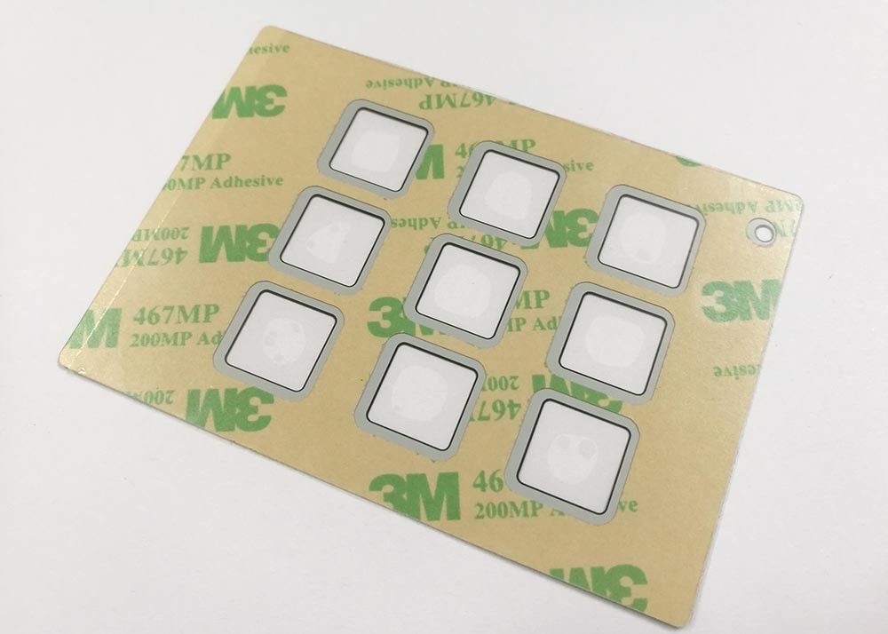 Waterproof Transparent Window Polyester Graphics And Overlays For Control Panel