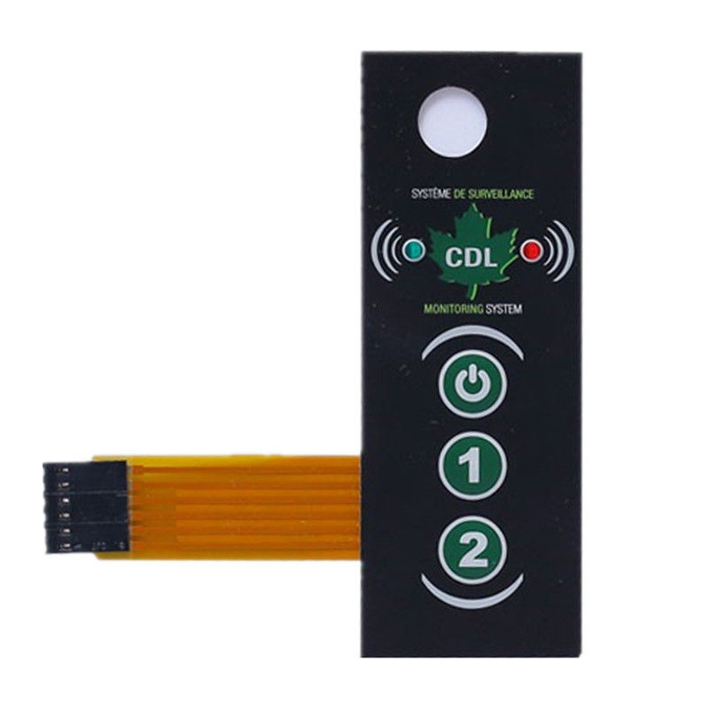 Newest Colorful Polyester Material Tactile Membrane Switch Capacitive Touch Film