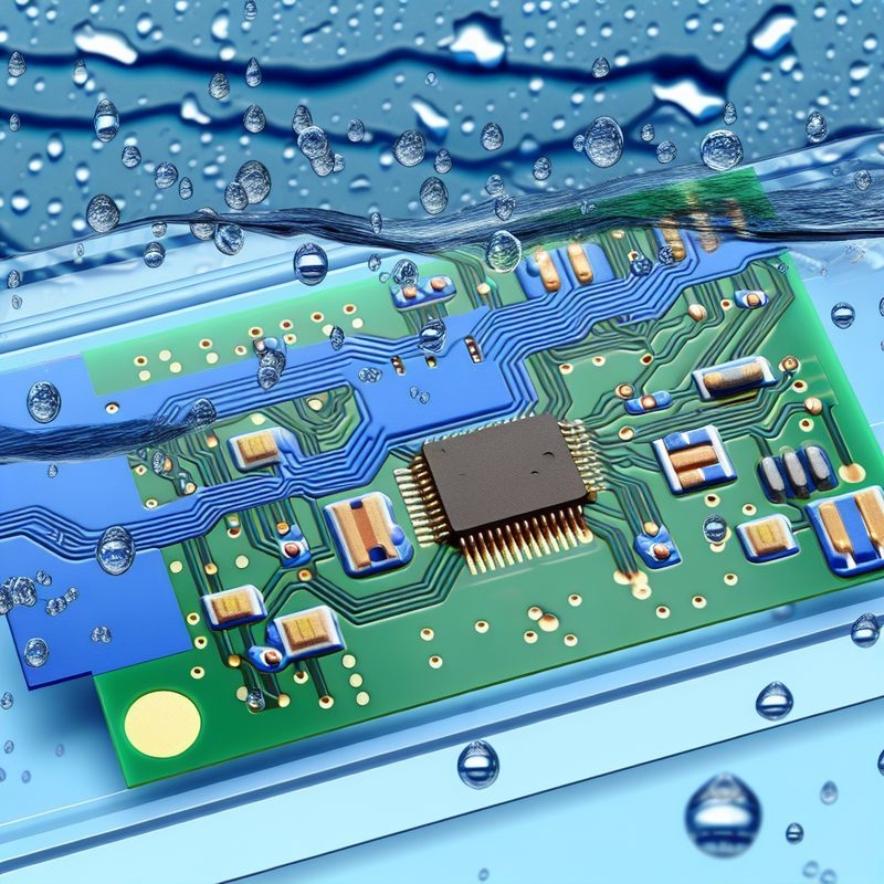 Waterproof Flexi-PCB 50V with Female Pin Connector