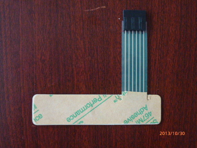 OEM Medical Equipment Metal Dome Tactile Membrane Switch Panel with Flat Cable