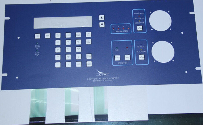 Eletric Toys Rubber Keyboard Metal Dome Membrane Switch Panel for Telephone