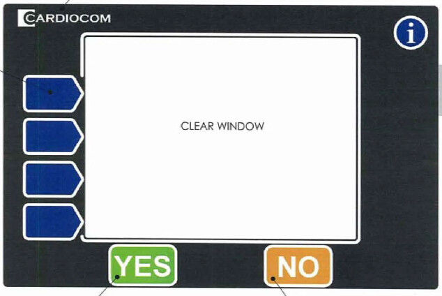Custom Membrane Graphic Overlay Panels For Clear Window And Flat Embossing